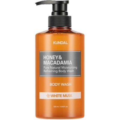 KUNDAL Vyživujúce telové mlieko Med & Macadamia White Musk (Body Lotion) 500 ml