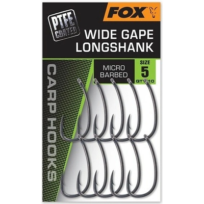 Fox Wide Gape Long Shank 10 ks Veľ. 4