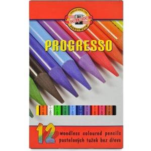 KOH-I-NOOR Цветни моливи KOH-I-NOOR Progresso 12 цвята