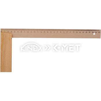 Kinex Дървен прав ъгъл K-MET 4067 - 350x250 mm (4067)