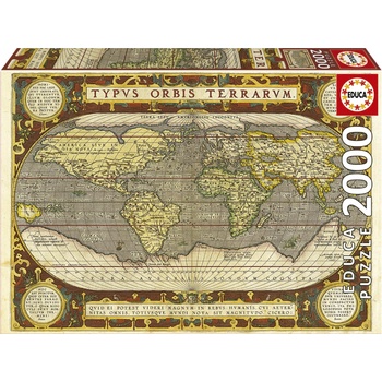 EDUCA Mapa světa 2000 dílků