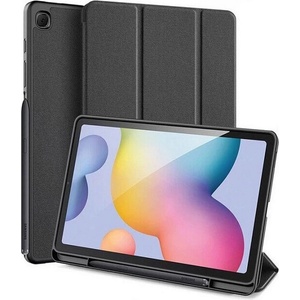 Dux Ducis Калъф с Pen Поставка за Samsung Tab S6 Lite 10.4, Dux Ducis Domo Case, Черен (6934913062067)