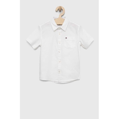 Tommy Hilfiger Детска риза Tommy Hilfiger в бяло (KB0KB08358.PPYX)