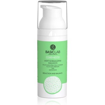 BasicLab Dermocosmetics Dermocosmetics Complementis лека хидратираща емулсия за мазна и проблемна кожа 50ml