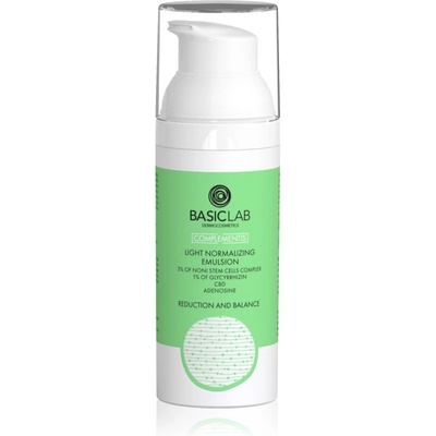 BasicLab Dermocosmetics Dermocosmetics Complementis лека хидратираща емулсия за мазна и проблемна кожа 50ml