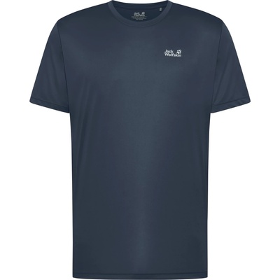 Jack Wolfskin Мъжка спортна тениска Jack Wolfskin Tech Tee Sport shirt - Midnight Sky (216-1634-1112)
