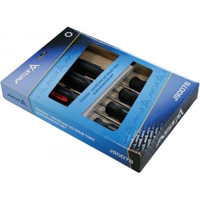 Skrutkovače torxové, 7 ks, Asta J9007B