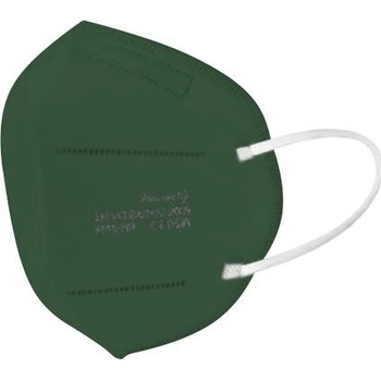 IMobily respirátor FFP2 NR CE 0598 tmavo zelená 1 ks