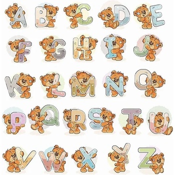 Luca-S Азбука - гоблен със схема b1201