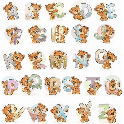 Luca-S Азбука - гоблен със схема b1201