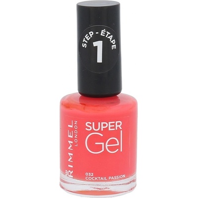 Rimmel London Super gel barevný gelový lak 023 Grape Sorbet 12 ml