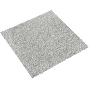 vidaXL Килим 20 бр. Светлосиво 50 x 50 cm 100% Полипропилен (42046747)