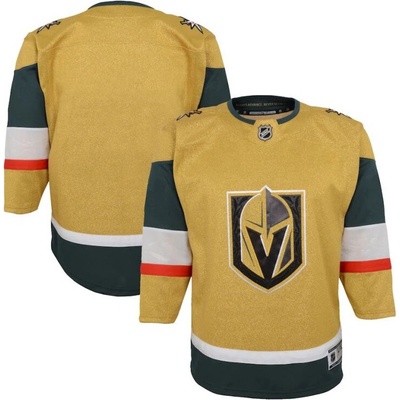 Outerstuff Vegas Golden Knights detský dres Premier Home gold