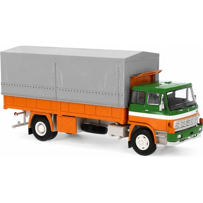 Premium ClassiXXs LIAZ 100.05 valník s plachtou Zelená/Šedá 1:43