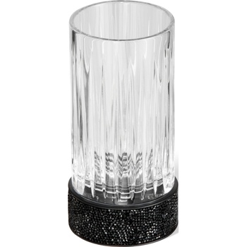 Decor Walther Чаша за четки за зъби Rocks релефна черен мат (0934260)