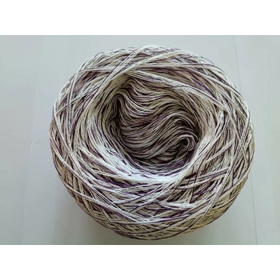 Weiss-Aubergine s viskozovou nitkou 3-nitka 1000m Bavlna/Viskóza