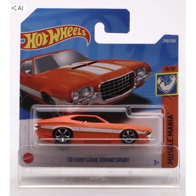 Mattel Hot Wheels 72 Ford Gran Torino Sport
