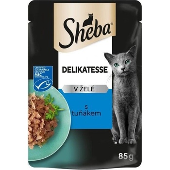 Sheba Delikatesse in Jelly tuniak 85 g