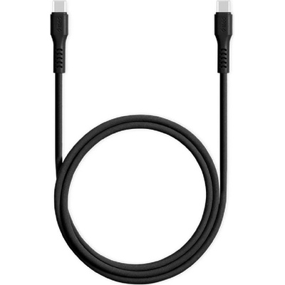 Кабел ttec - Data, USB-C/USB-C, 1.2 m, черен (8694470087757)