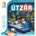 SmartGames Пътна блокада - пътен блокаж - игра за размисъл с инструкции на унгарски език (9025-182)