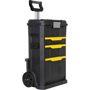 STANLEY - Комплект от количка и 3 куфара за инструменти STST1-70344 (STST1-70344)