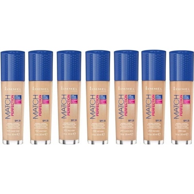 Rimmel Match Perfection Foundation SPF20 make-up 201 Classic Beige 30 ml