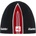 Eisbär Зимна шапка (beanie) Eisbär Ingemar XL Ski Austria Beanie - Black / White / Ketchup - размер One Size (904-5477-0111)