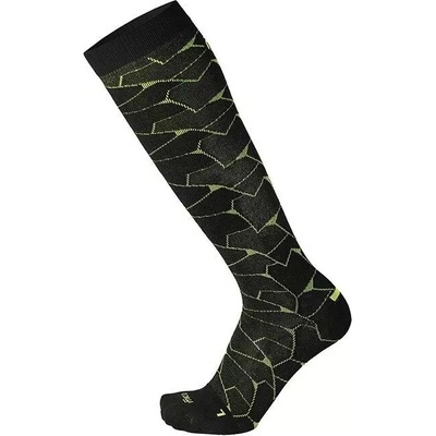 Mico Extralight Weight X-Performance Ski Touring Socks nero giallo fluo