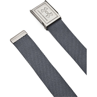Under Armour pánský opasek M's Webbing belt Šedá