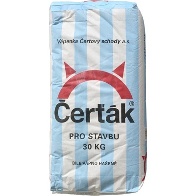 Čerťák bílé vápno hašené 30 kg