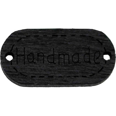 Pro Háčkování hand made, oválný černý