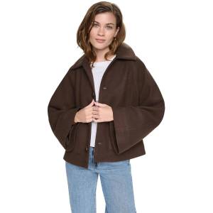 DKNY Палто DKNY DW4000361 coat - Brown (Espresso Brown)
