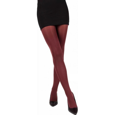 Lady B punčochové kalhoty MICRO tights 100 DEN granatina vínová