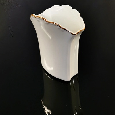 Reutter Porzelan - Porcelánová váza so zlatým zdobením 12 cm