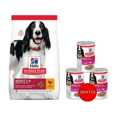 Hill's Science Plan Adult Medium Breed Chicken 14 kg