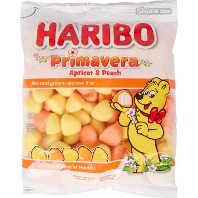 Haribo Primavera Apricot & Peach 300 g