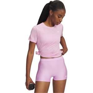 Under Armour Tech Twist Short Sleeve Womens - Pink Dawn