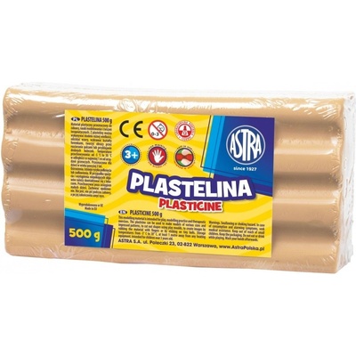 Astra Plastelína 500g Telová
