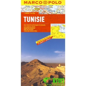 Tunisko mapa