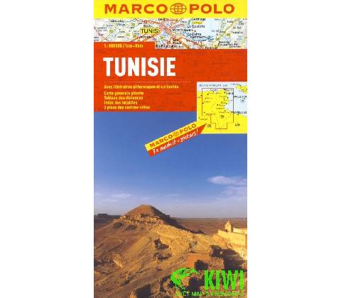 Tunisko mapa