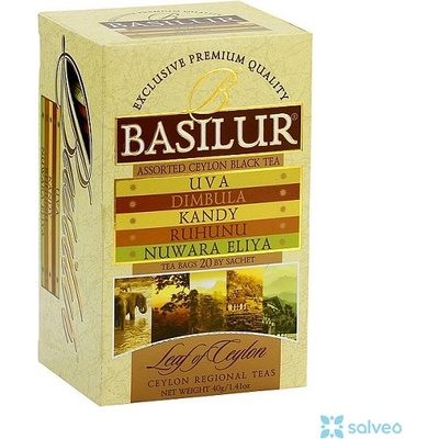 Basilur Assorted Leaf of Ceylon 5 x 4 x 2 g
