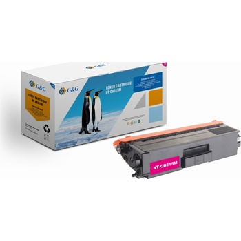 Compatible Тонер касета за BROTHER - TN320M (TN-320M)/TN325M (TN-325M) - Magenta - G&G (NT-CB315M)