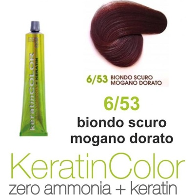 BBcos Keratin Color barva na vlasy 6/53 100 ml