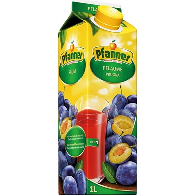 Pfanner 25% švestka, 1 l