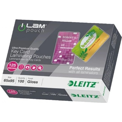 LEITZ Laminovacie fólie Leitz 65x95mm, 125 mic