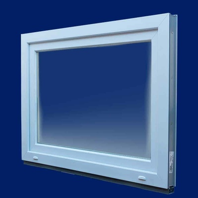 DOMO-OKNA Plastové okno bílé 750 x 850 mm - pravé