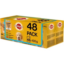 Pedigree Puppy mäsový výber s ryžou v želé 48x100 g