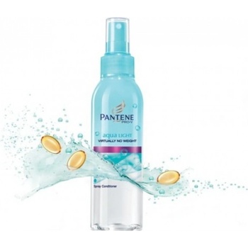 Pantene Aqua Light dvojfázový bezoplachový spray, pre jemné a mastiace sa vlasy 150 ml