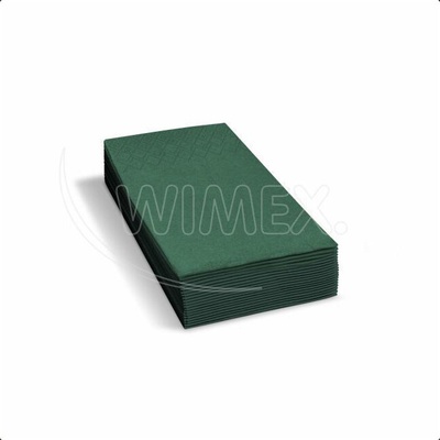 Wimex Obrúsok 1/8 skladanie 3vrstvý tmavozelený 250 ks 33x33cm