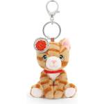 Keel Toys Плюшен ключодържател Keel Toys Keeleco - Рижаво коте, 12 cm (BC4470) - baby
